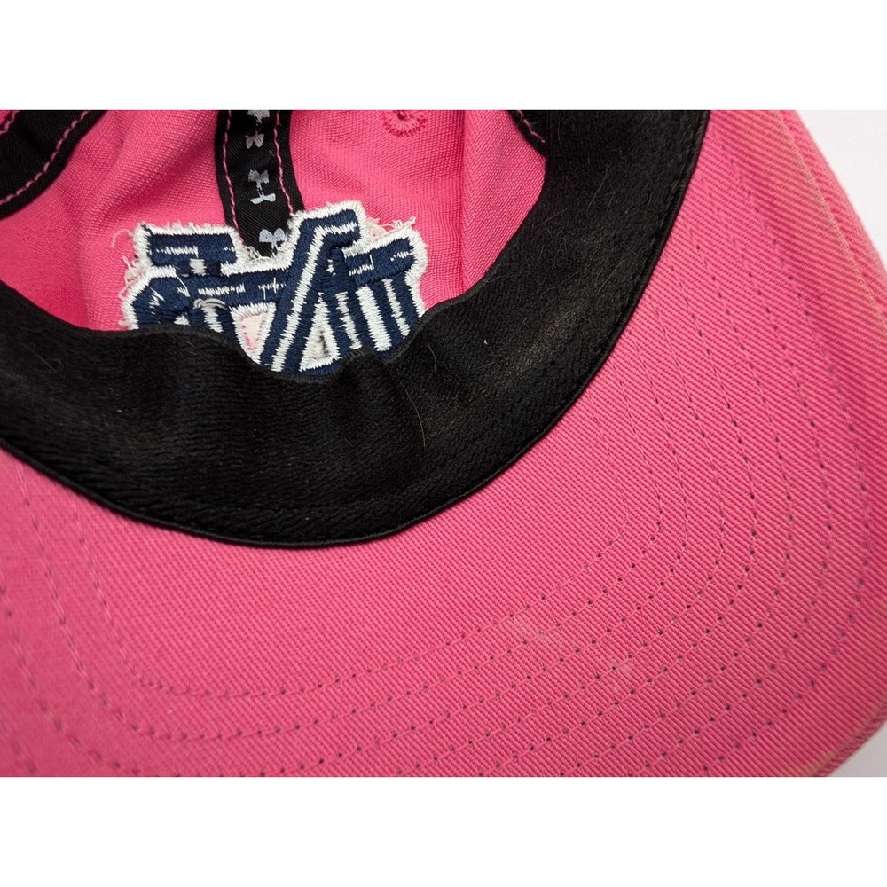 Under Armour Notre Dame Fighting Irish Pink Adjustable Hat Womens Cap OSFM - Picture 9 of 10